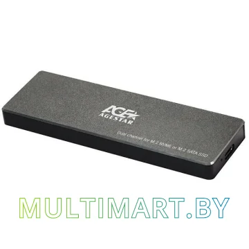 Бокс для жесткого диска AgeStar 31UBVS6C (черный)